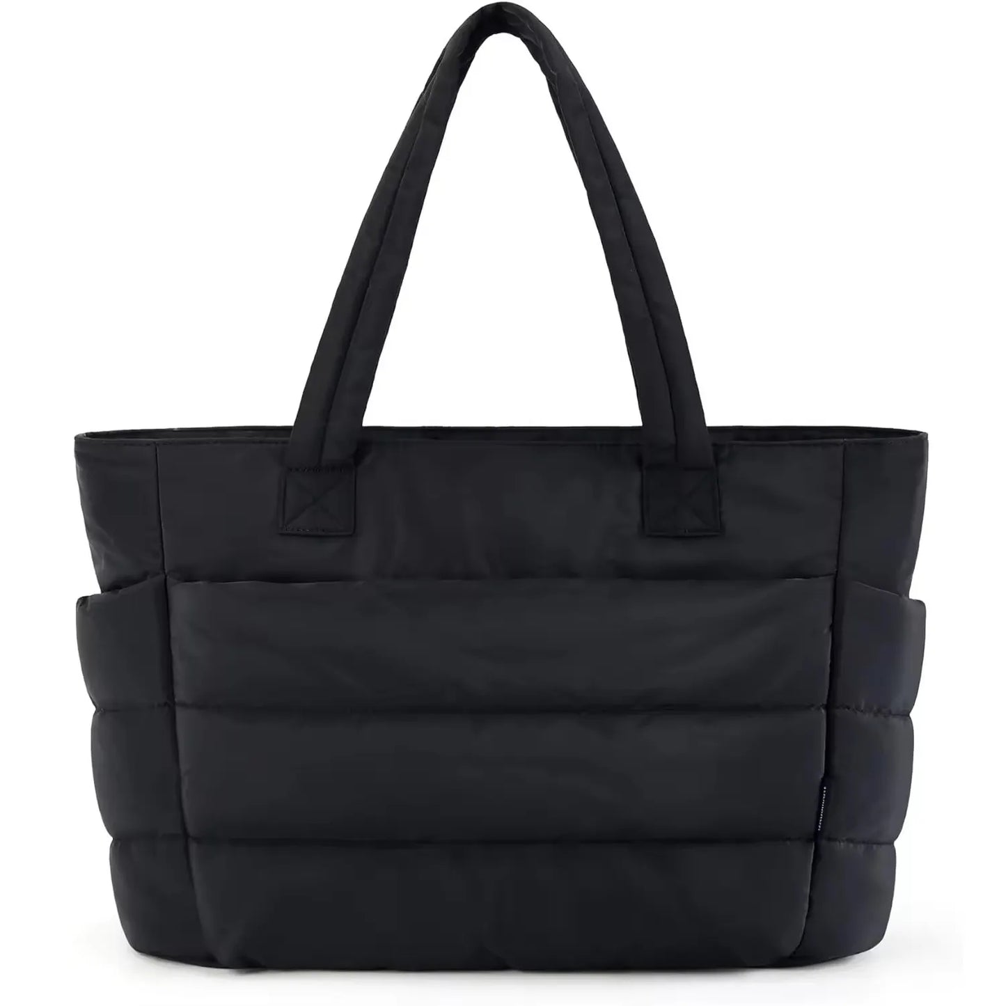 lightweight puffy tote bag