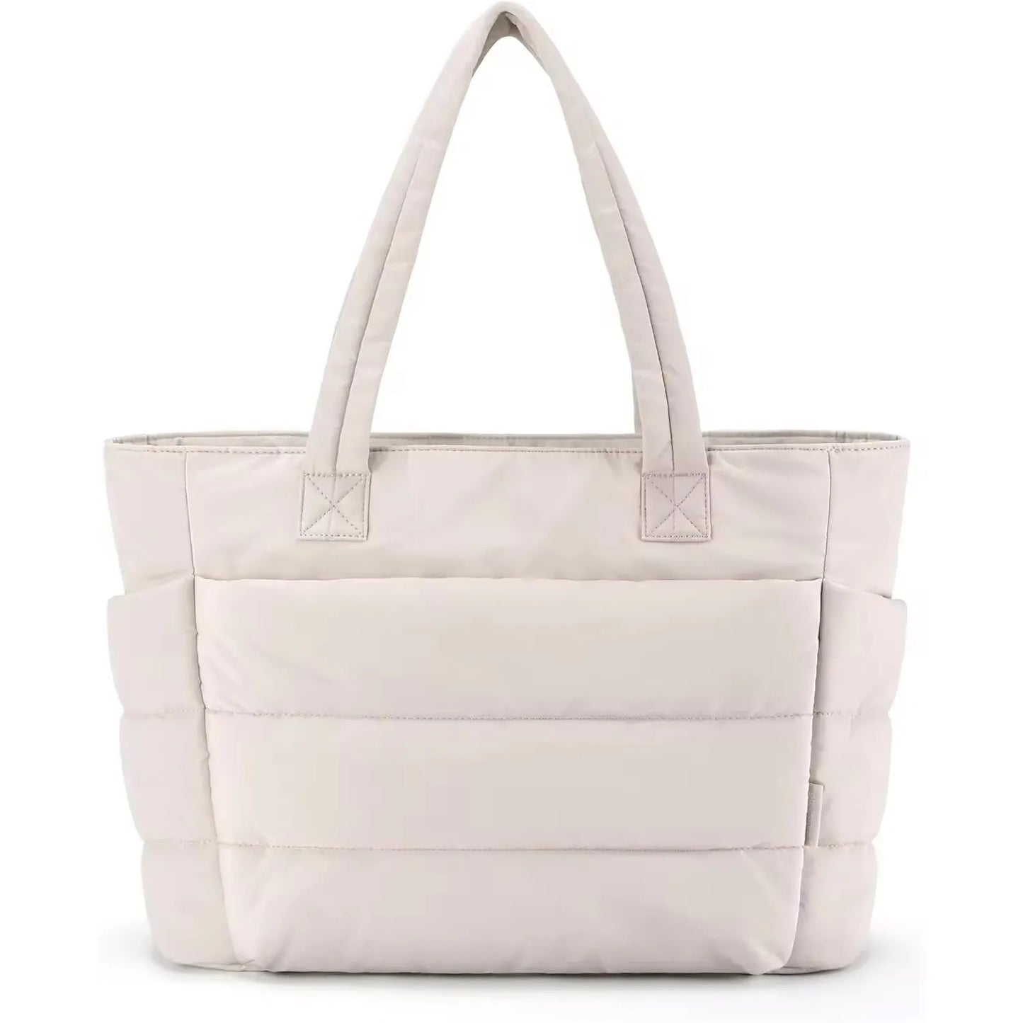 lightweight puffy tote bag