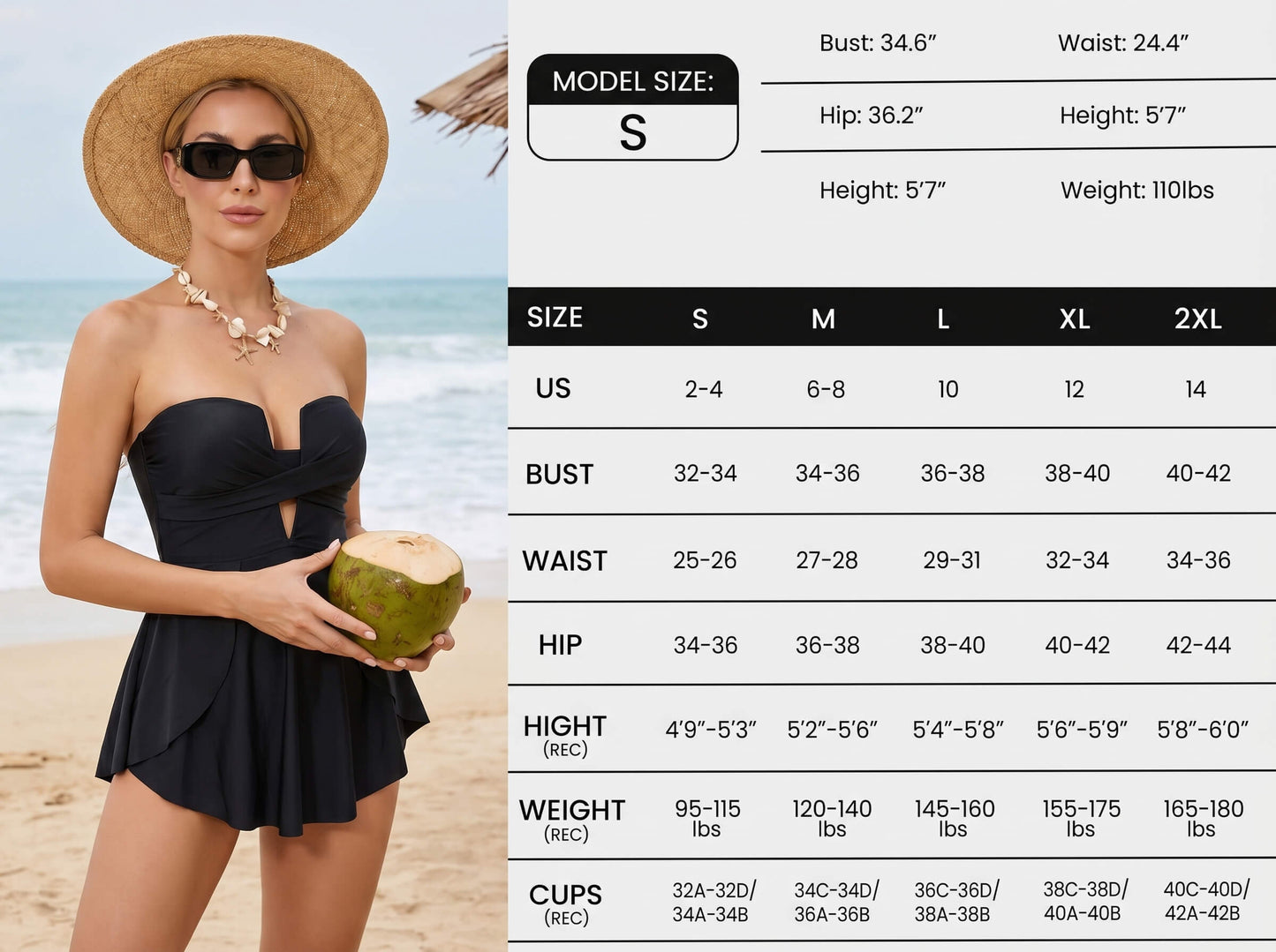 The mya one-piece swimsuit